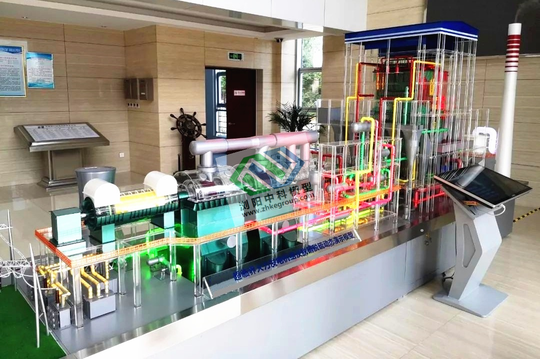 北京理工大学火力发电厂模型