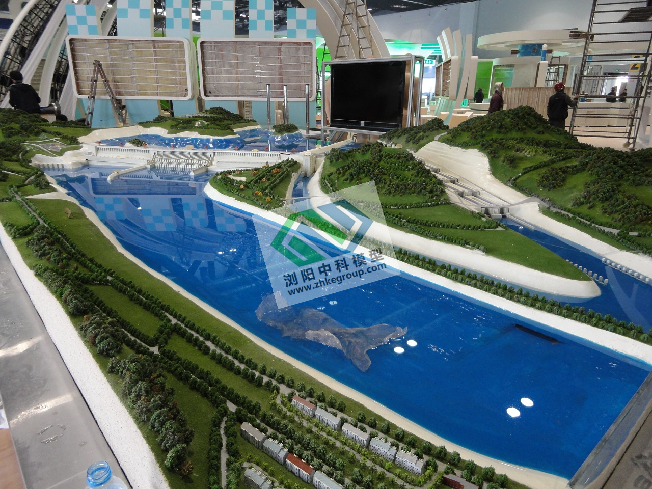 长江三峡集团三峡水电站模型