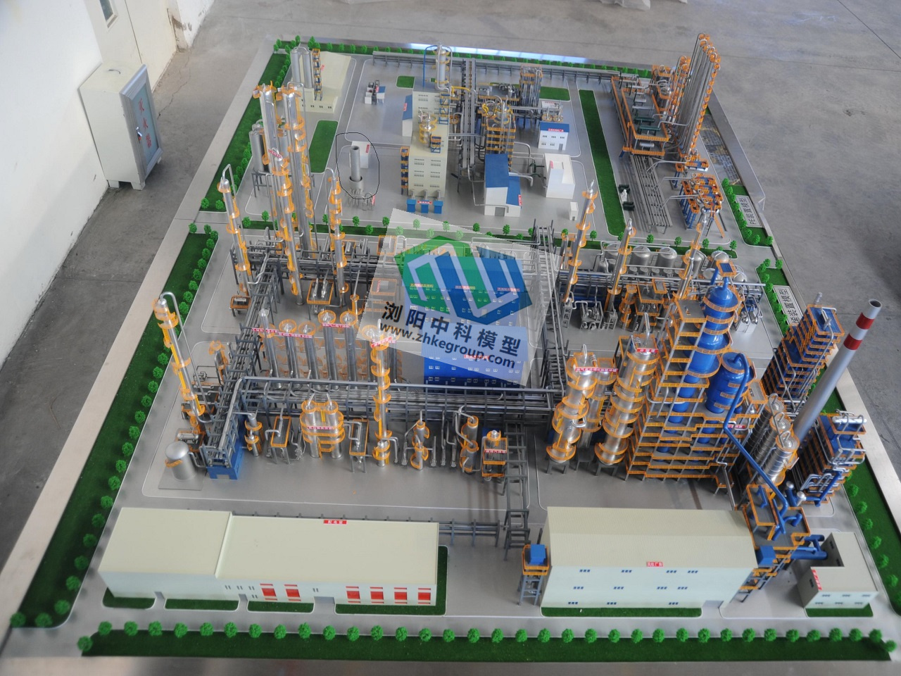 中国化工集团厂区沙盘模型