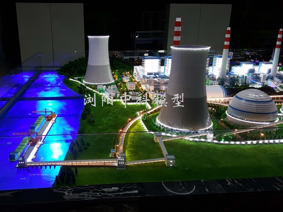 鄂州火力发电厂模型