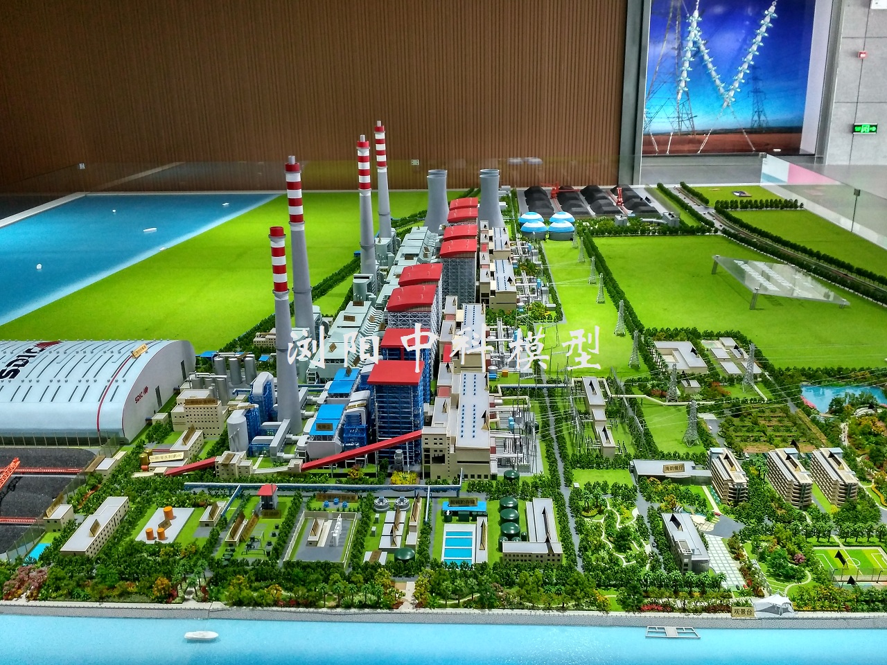 国投钦州火力发电厂模型