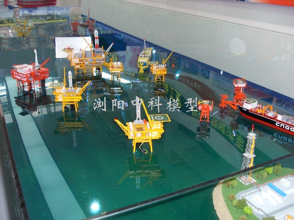 海洋石油勘探开发模型