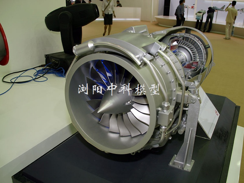 涡扇航空发动机模型