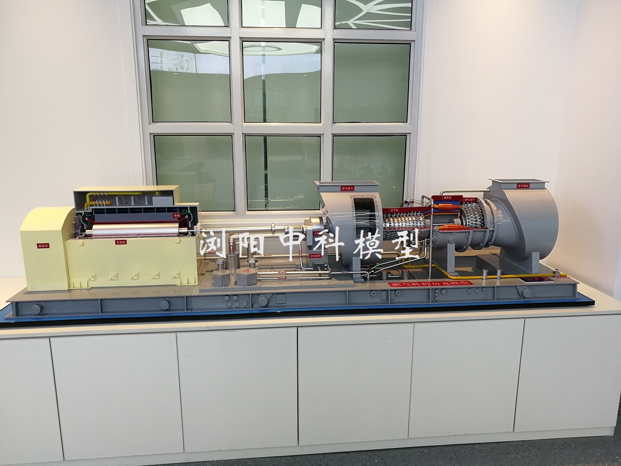 索拉燃气轮机组模型