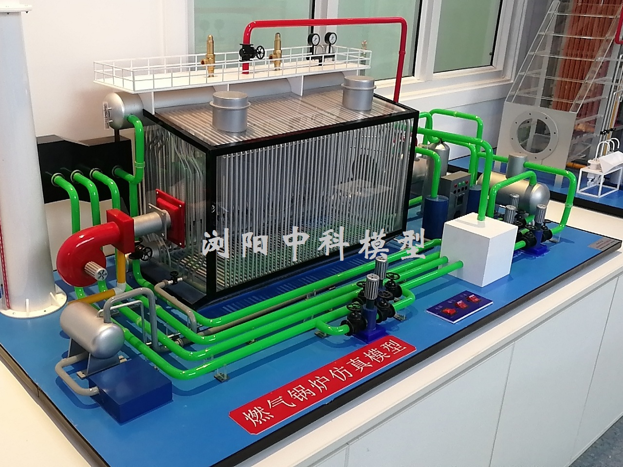 SZS型燃油(气)锅炉模型型