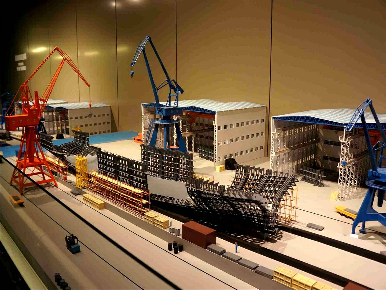 船舶制造工艺模型